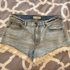 Free people Lacey Jean short
